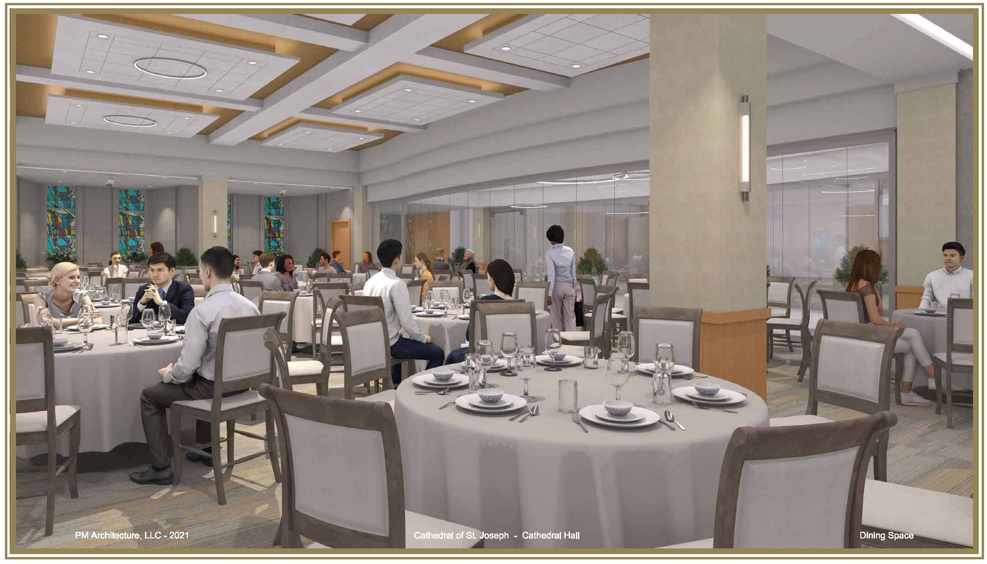 Hoffman Hall Dining Space