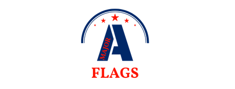 A logo for a company called a flags