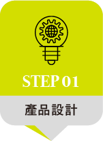 一個帶有燈泡的黃色氣泡和“步驟 01”字樣