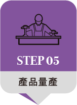 一個紫色的氣泡，一個男人坐在桌子旁。