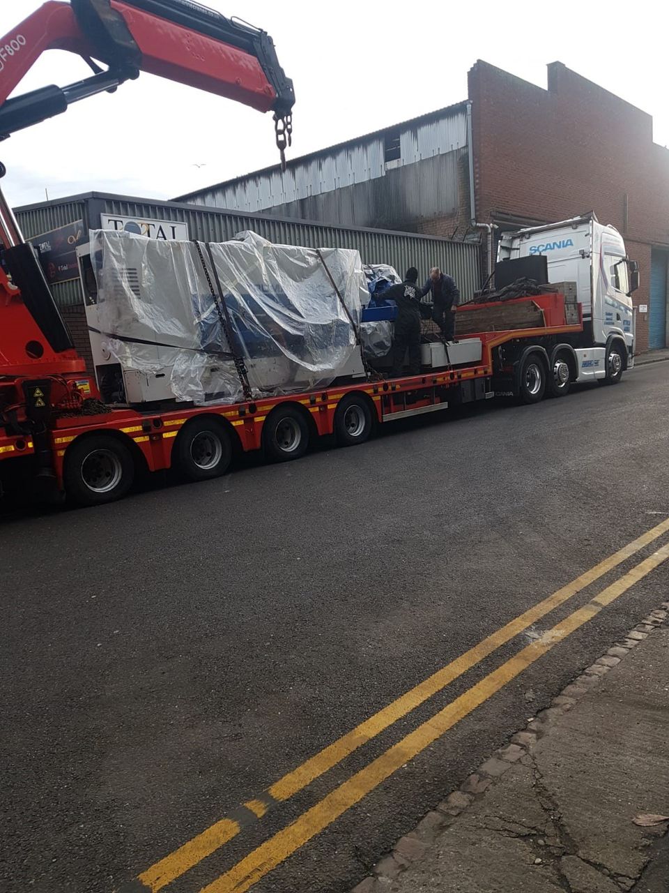 Machinery removals
