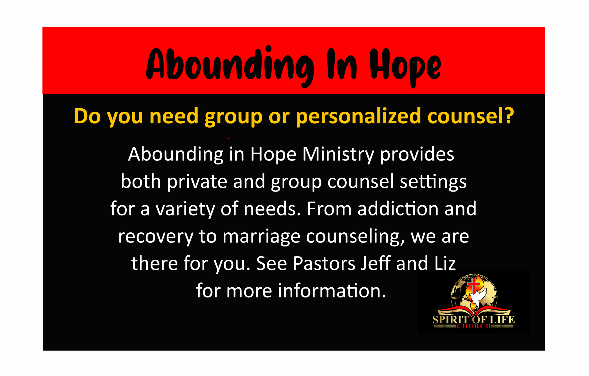 Abounding in Hope Ministry