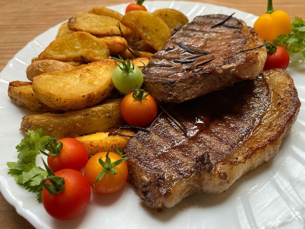 steak dinner