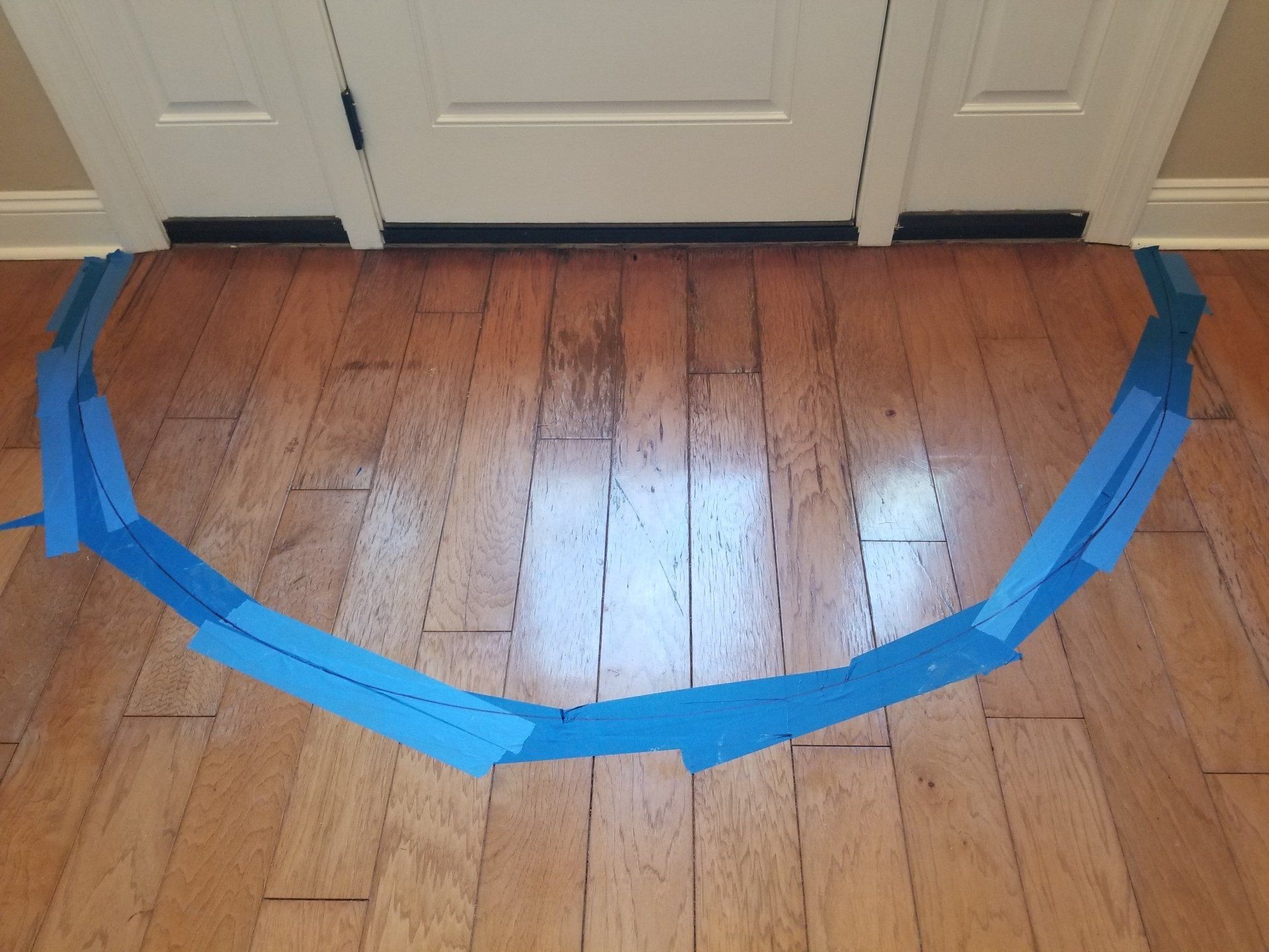 wooden floor changed