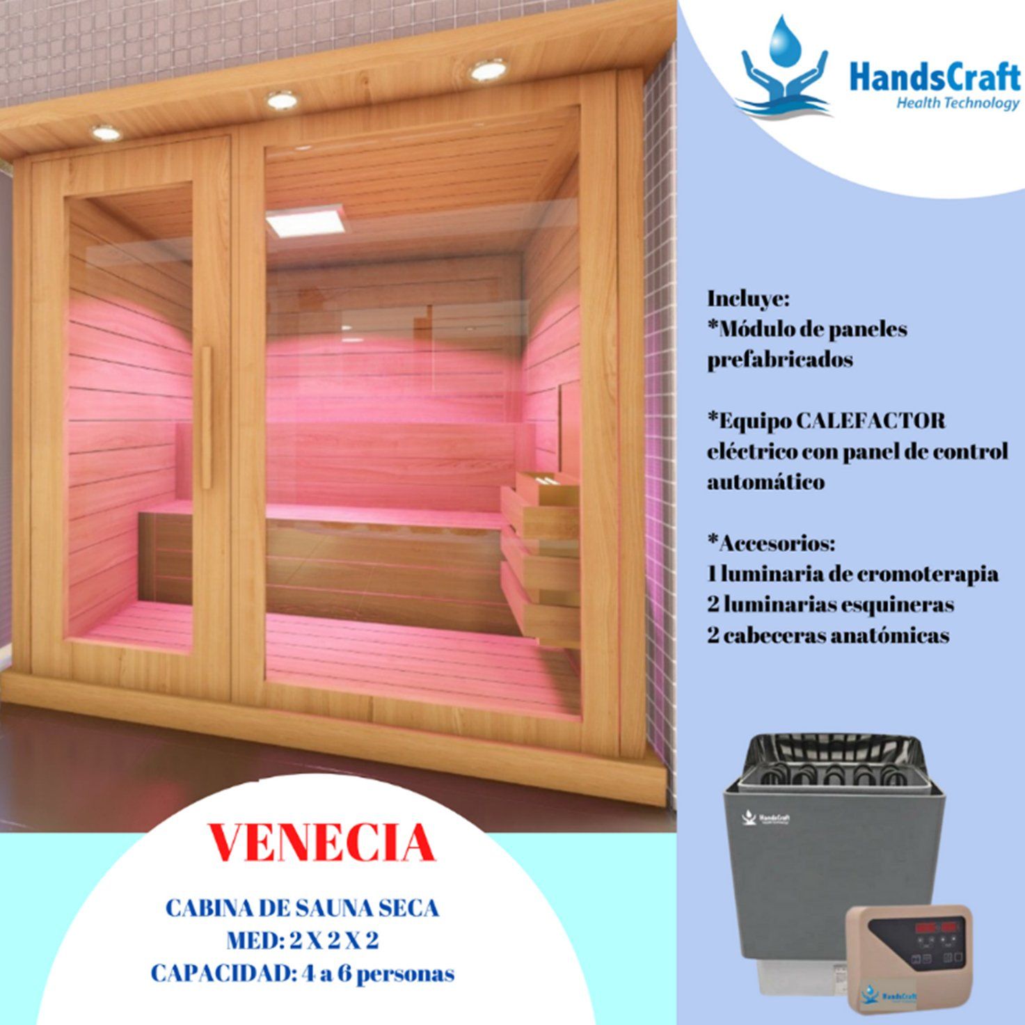 CABINAS DE SAUNA SECA