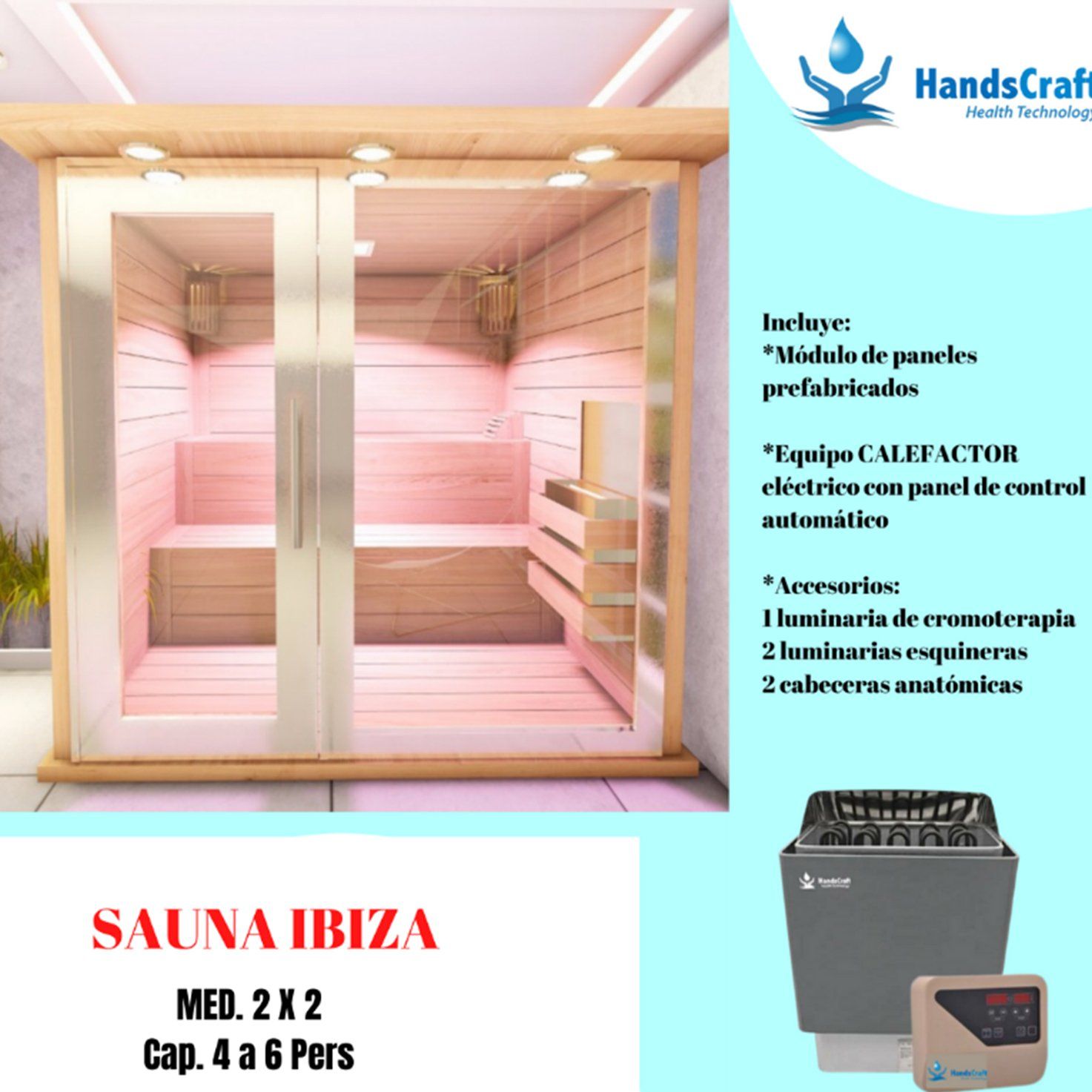 CABINAS DE SAUNA SECA