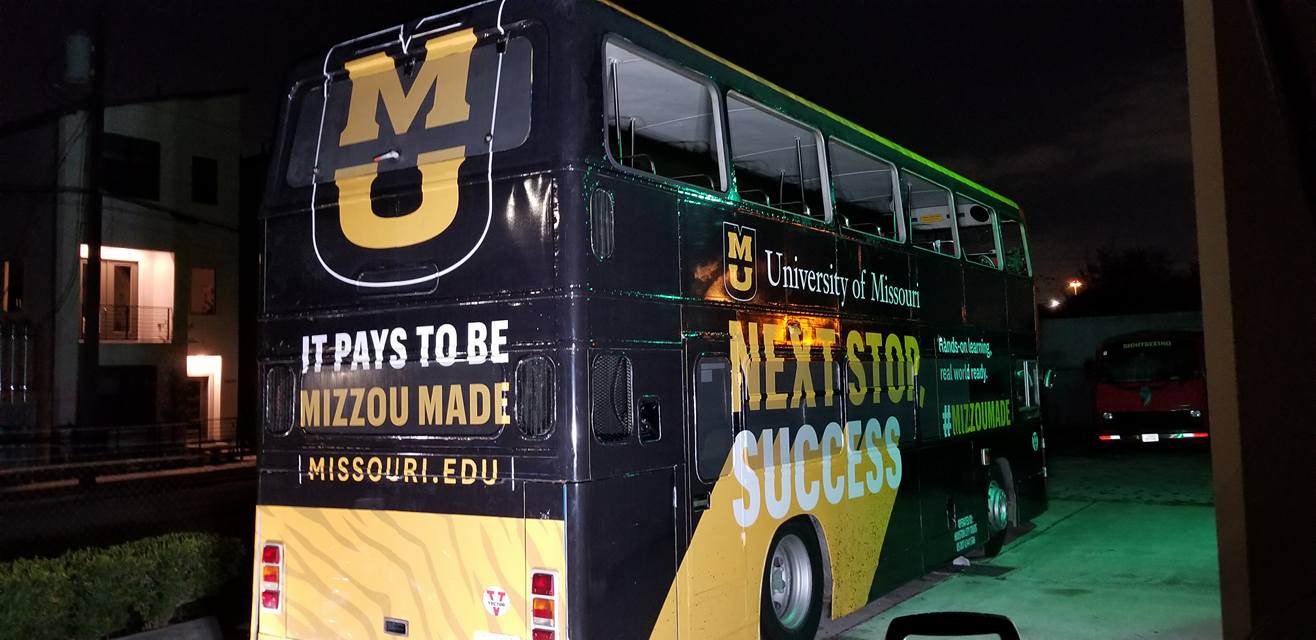 MU bus decal