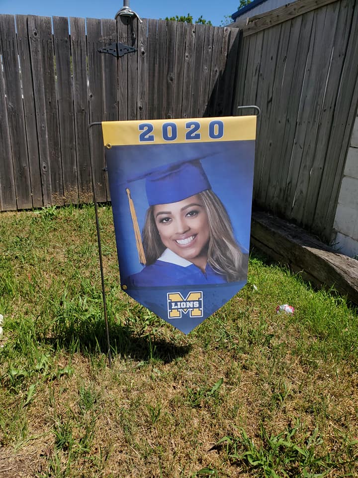 Graduation yard sign