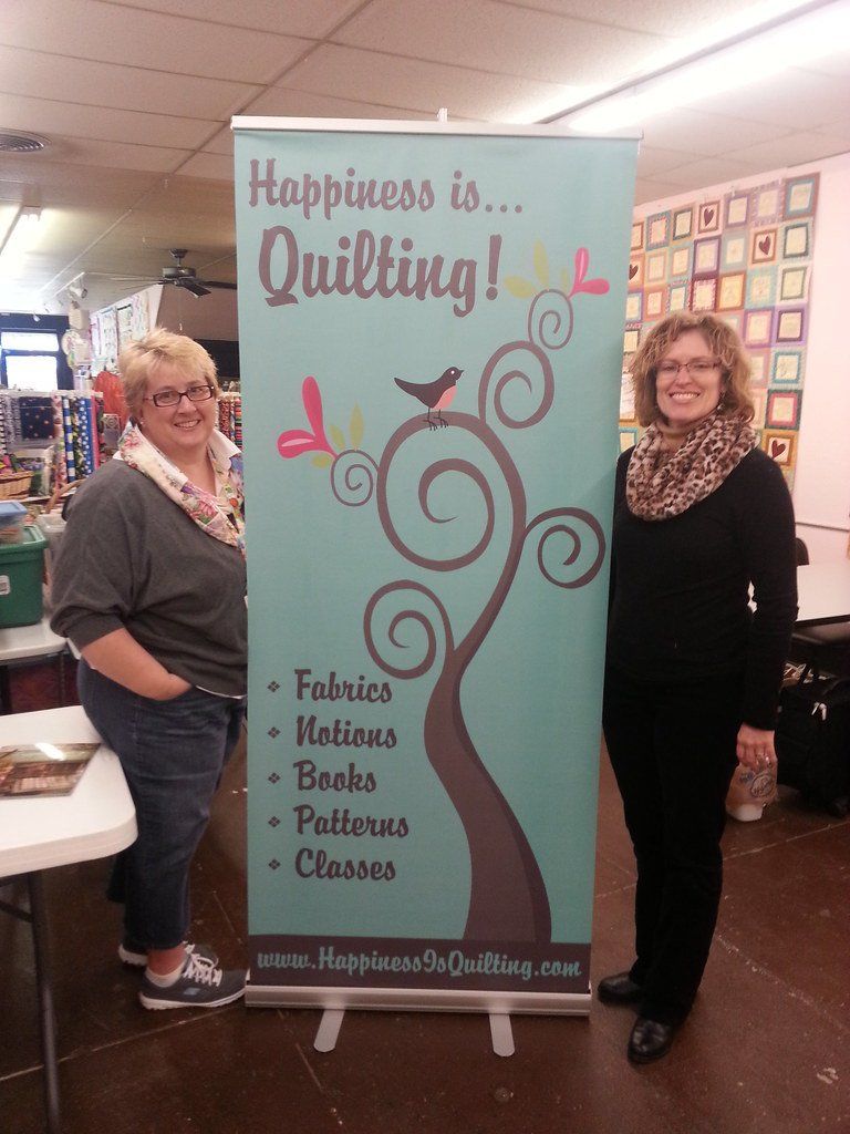 Quilting store banner