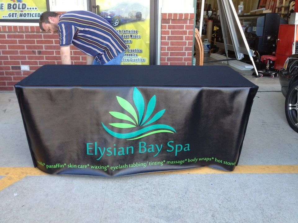Elysian bay spa booth