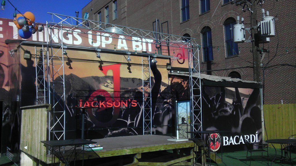 Jackson's bacardi concert wall