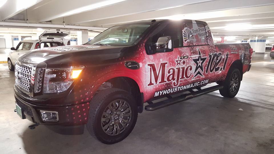 Majic truck decal