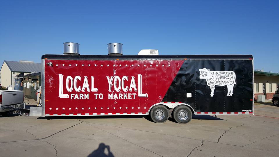 Local Yocal truck decal