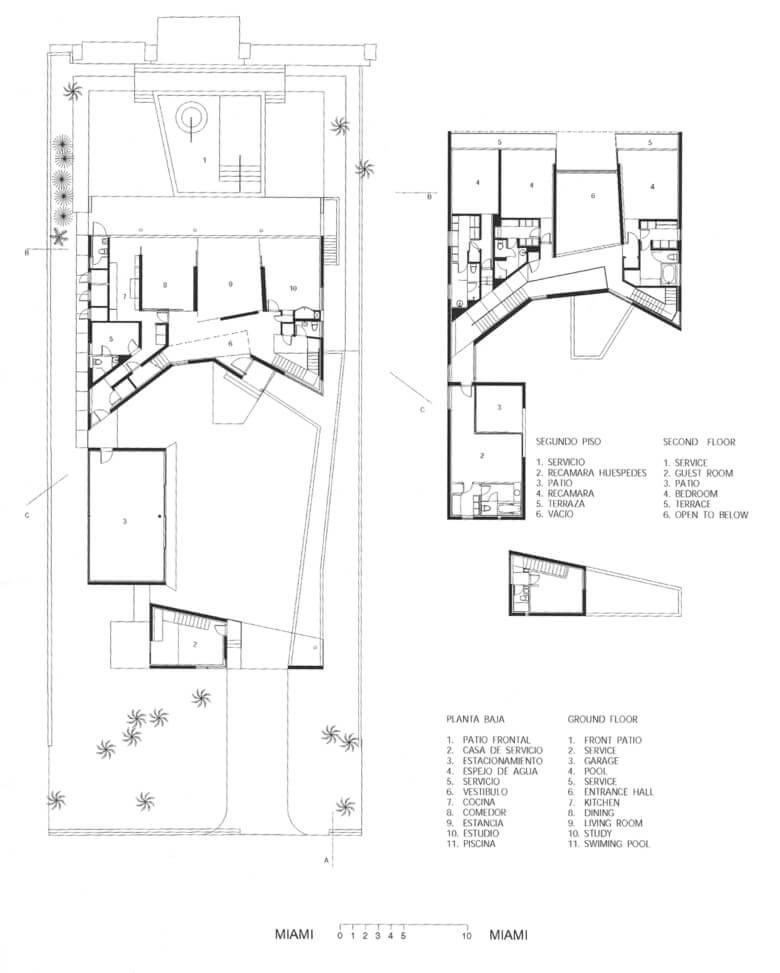 Hibiscus House Blueprint — New York, NY— Carlos Brillembourg Architects
