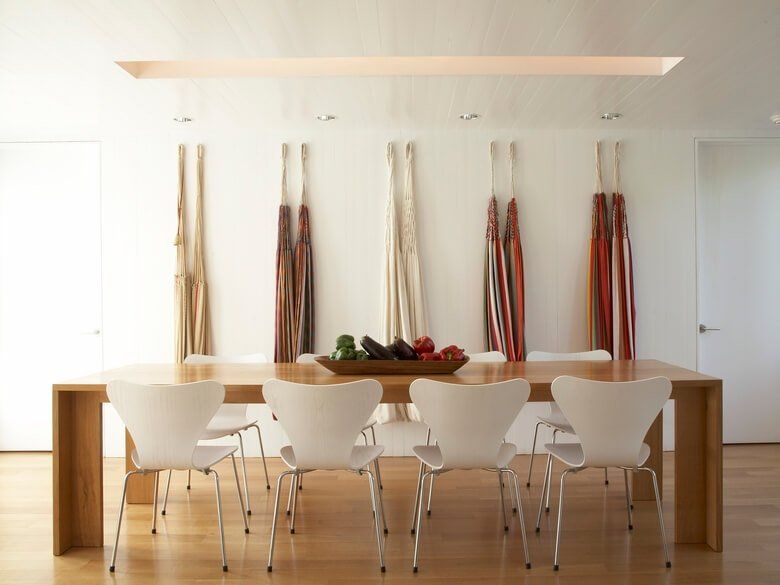 Hildreth House Dining Table — New York, NY — Carlos Brillembourg Architects