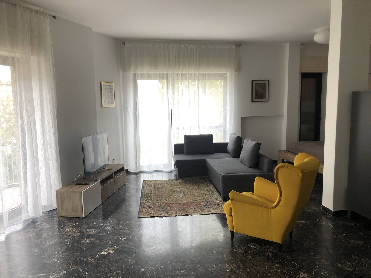 Soggiorno dell'appartamento