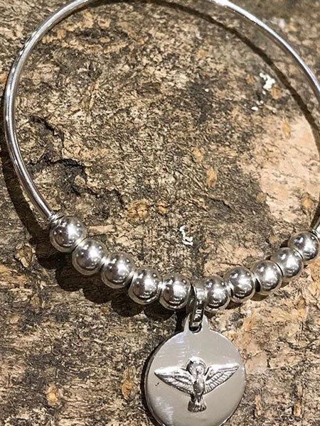 Pulsera esclava de plata