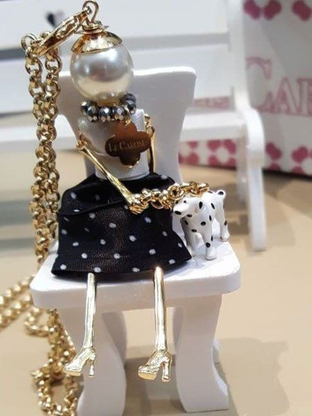 Collares con muñecas Le Carose