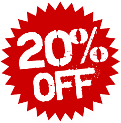 20% off icon