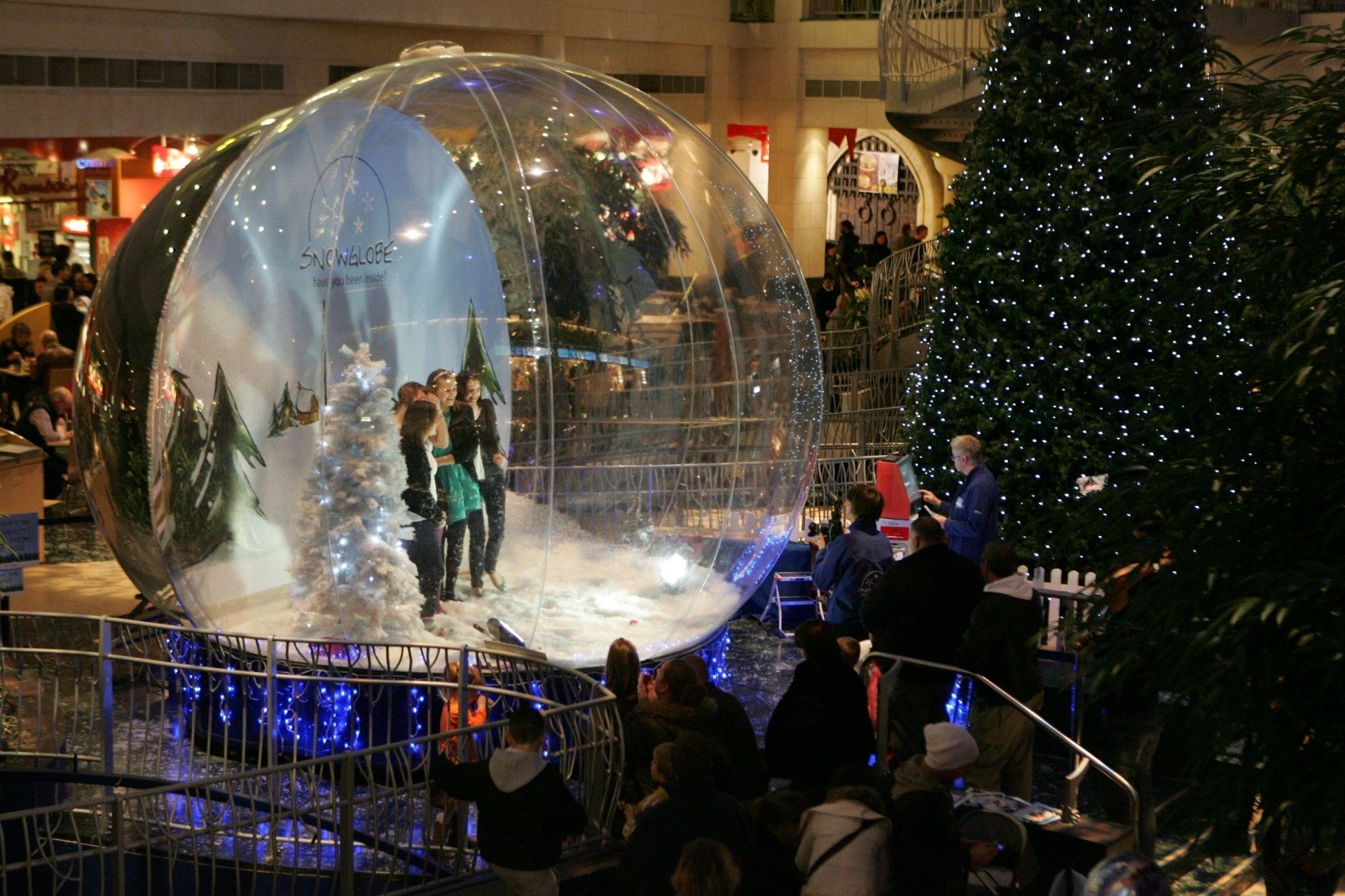 Christmas Lights Switch On in Pontypridd