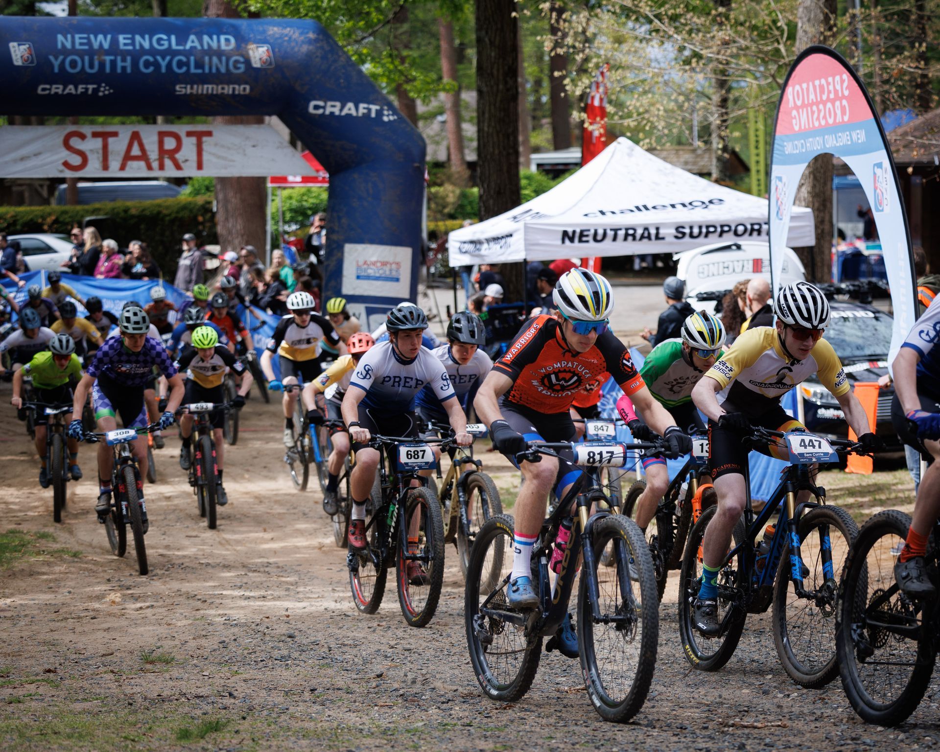 New England Youth Cycling: Race #2 / Winding Trails