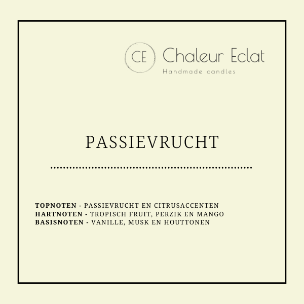 Choclatebar waxmelt geur PASSIEVRUCHT