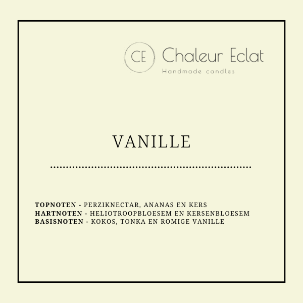 Choclatebar waxmelt geur VANILLE