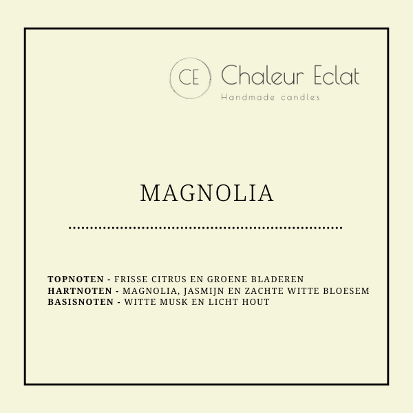 Choclatebar waxmelt geur MAGNOLIA