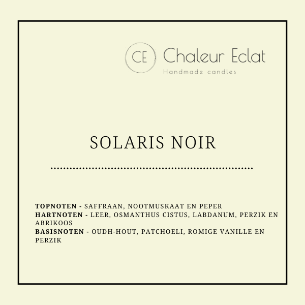 Choclatebar waxmelt geur SOLARIS NOIR