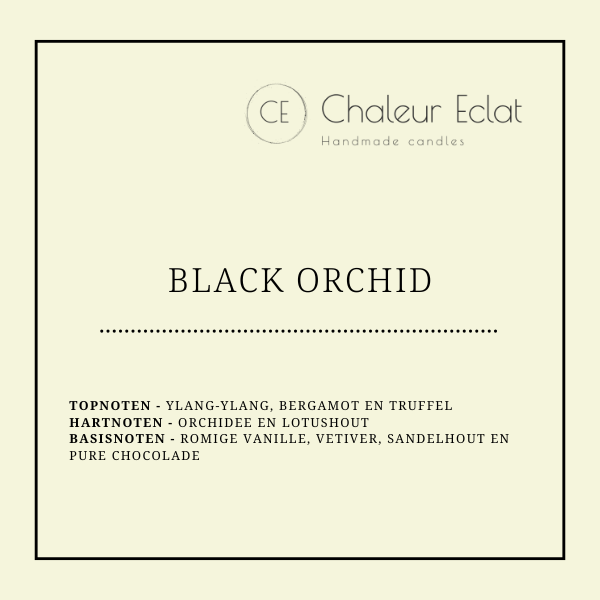Choclatebar waxmelt geur BLACK ORCHID