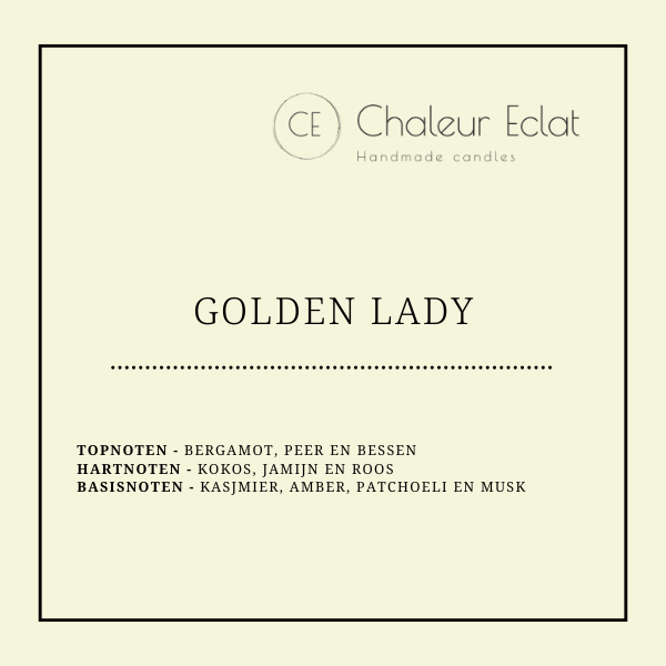 Choclatebar waxmelt geur GOLDEN LADY