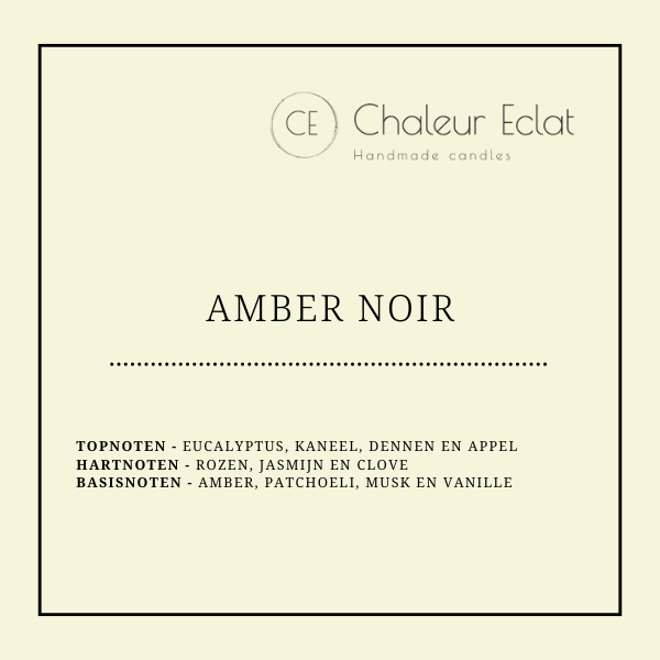 Choclatebar waxmelt geur AMBER NOIR