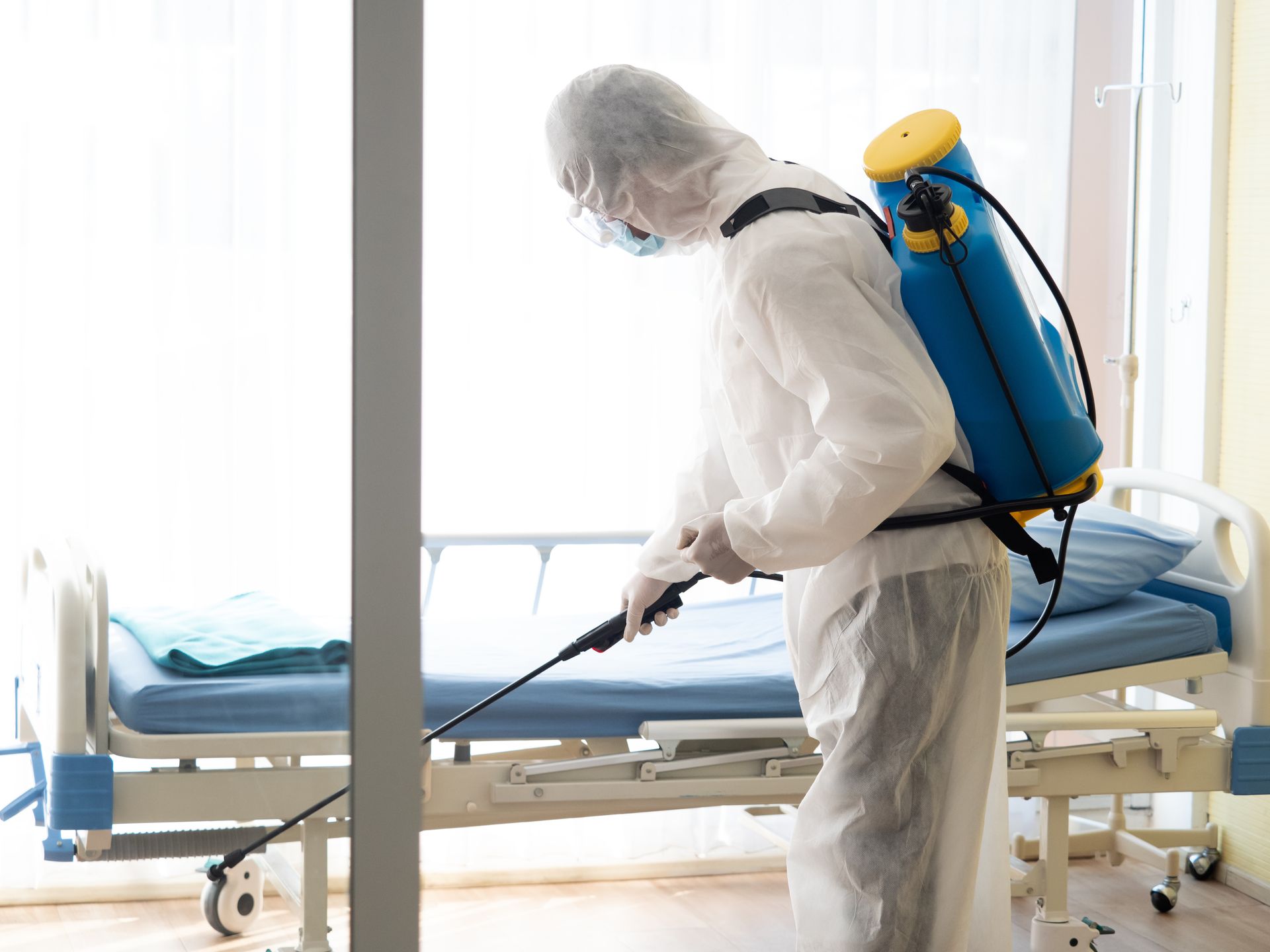 Infection control during hospital restoration