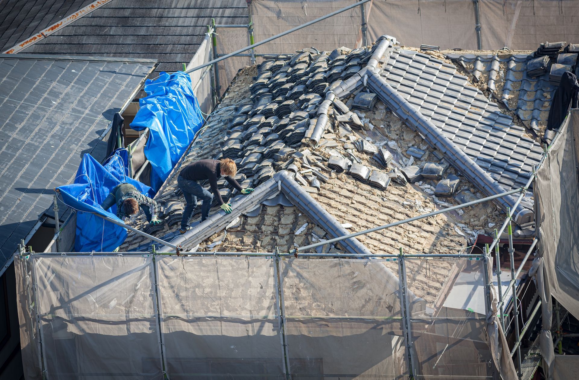 Commercial roof restoration in Lafayette Louisiana