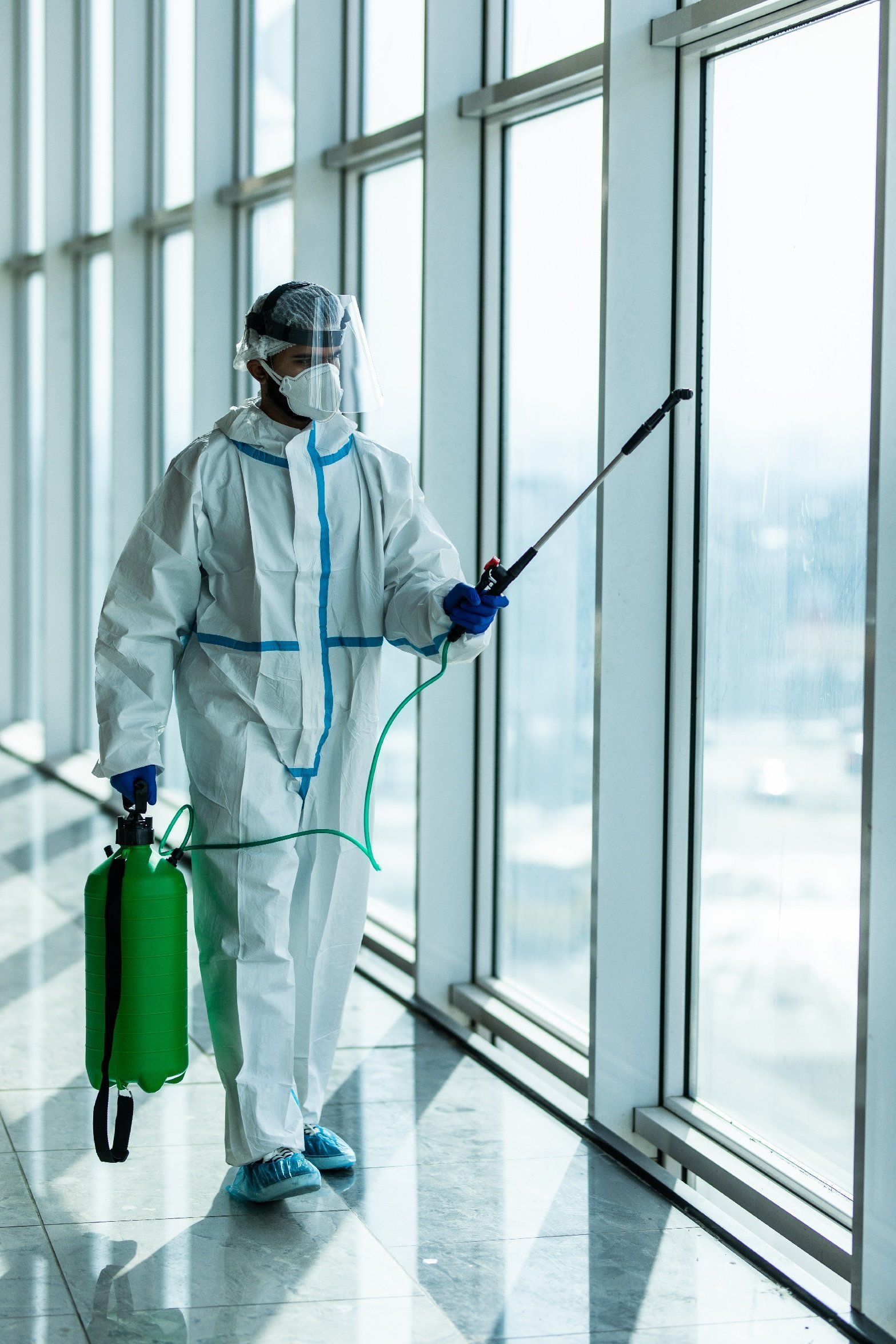 Healthcare biohazard cleanup