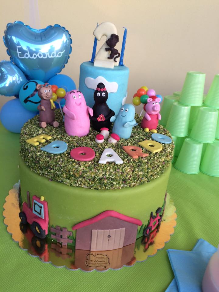 torta compleanno barbapapà