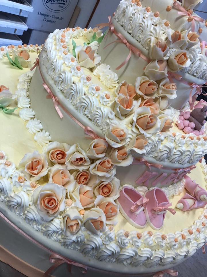 torta matrimonio 3 piani