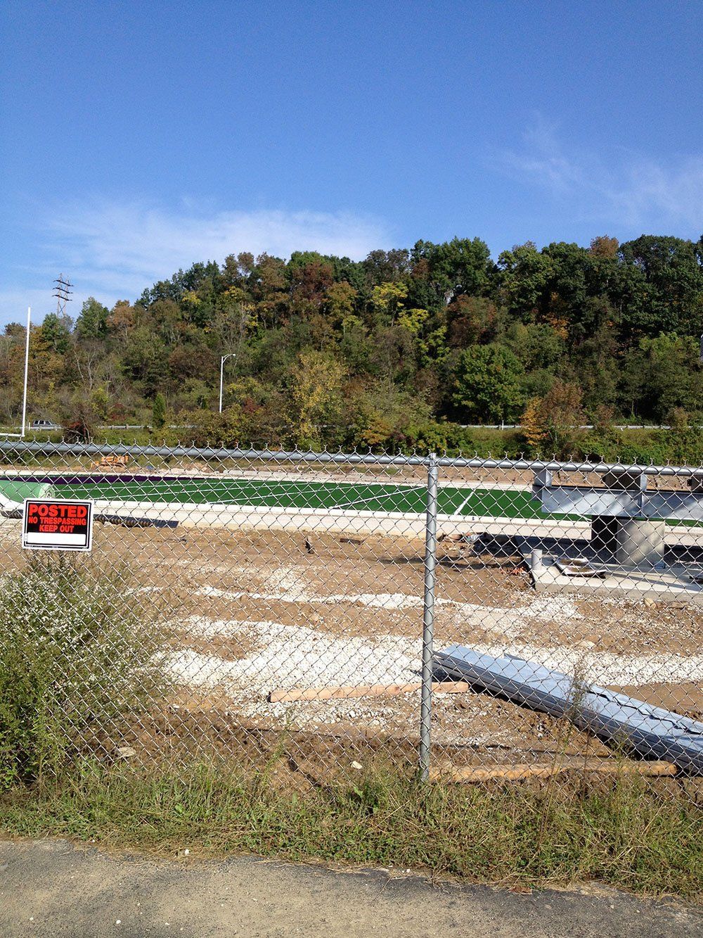 Field Construction with fence- Earthmoving in Chesapeake, Ohio