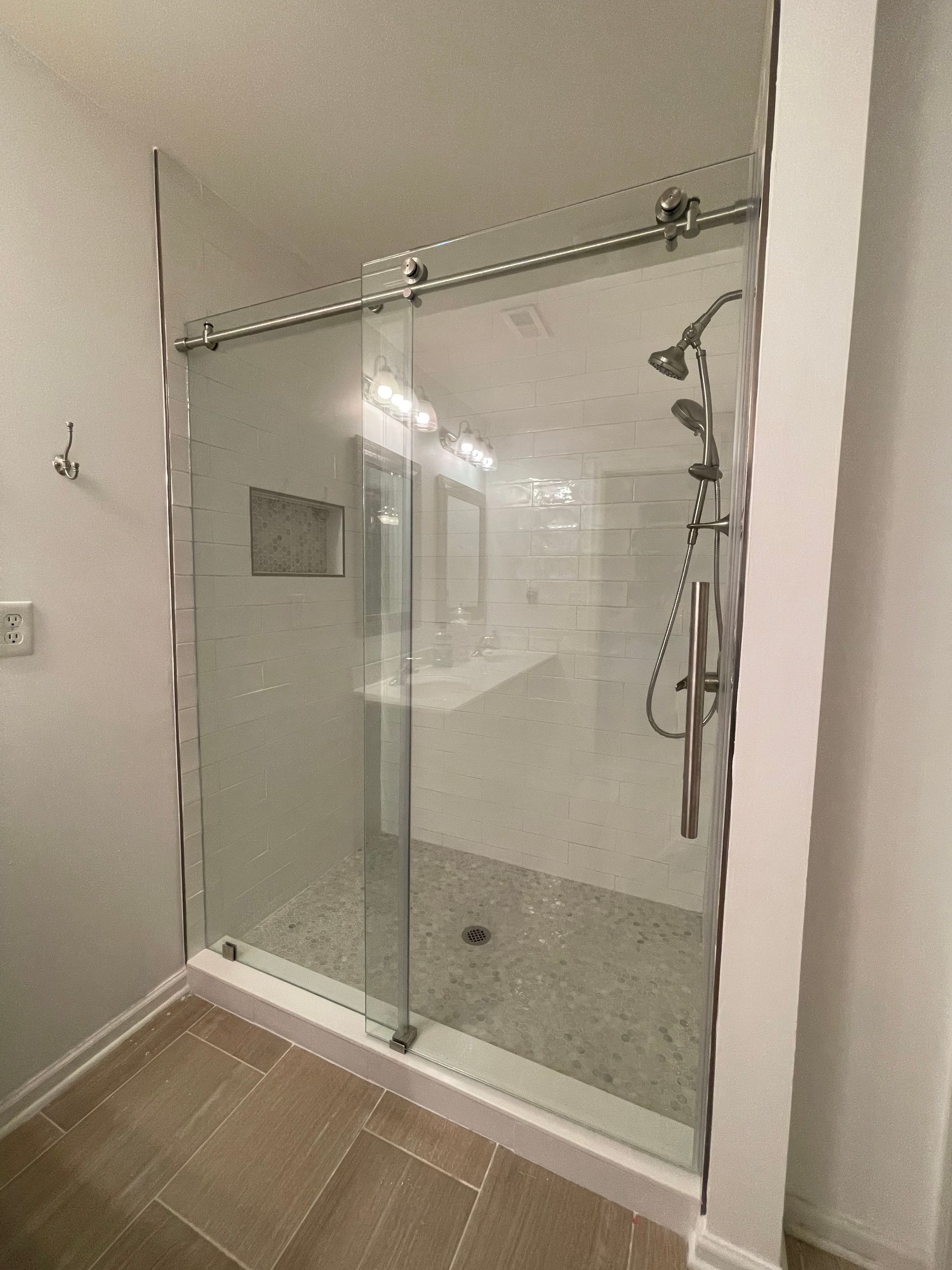 modern shower room