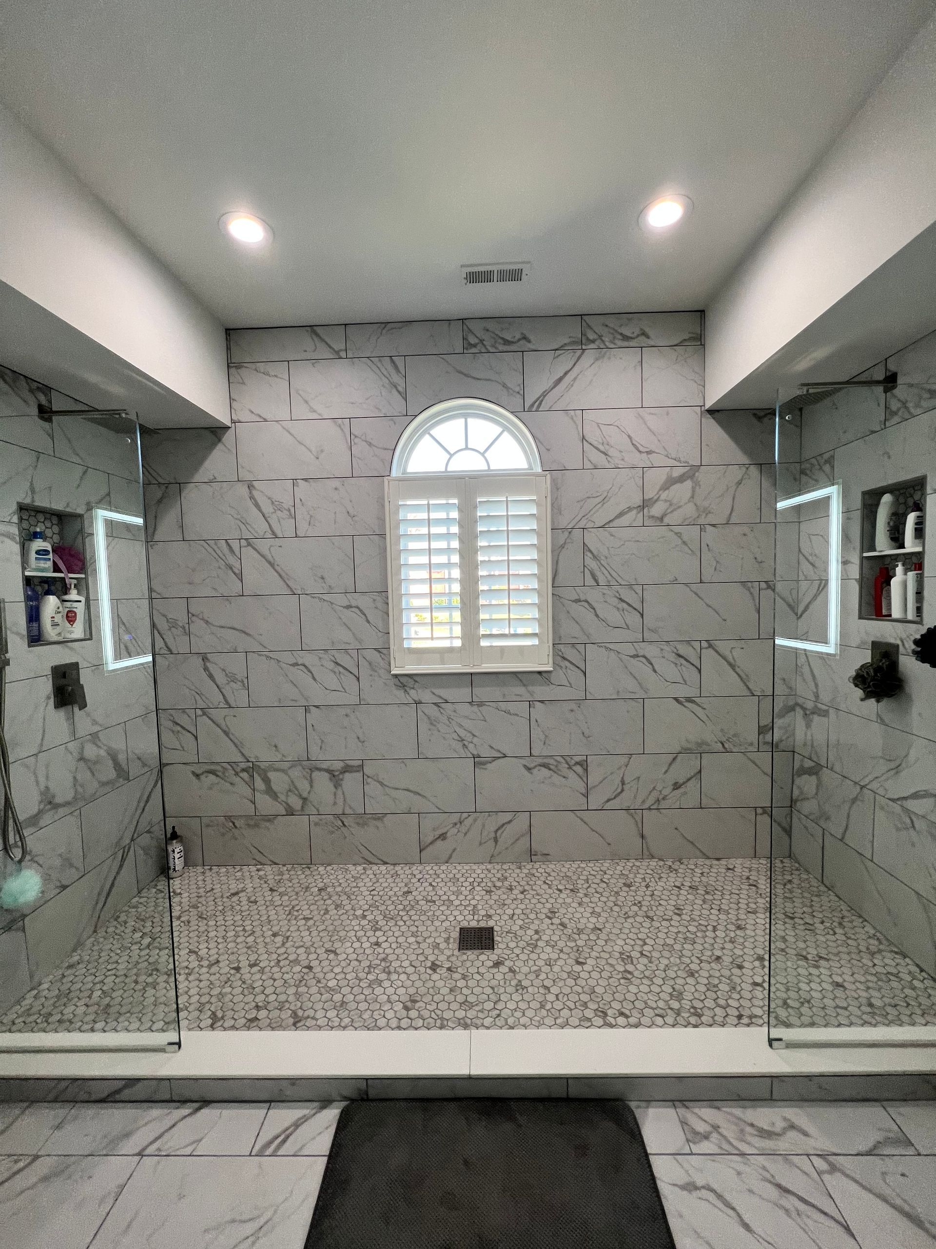 modern shower room