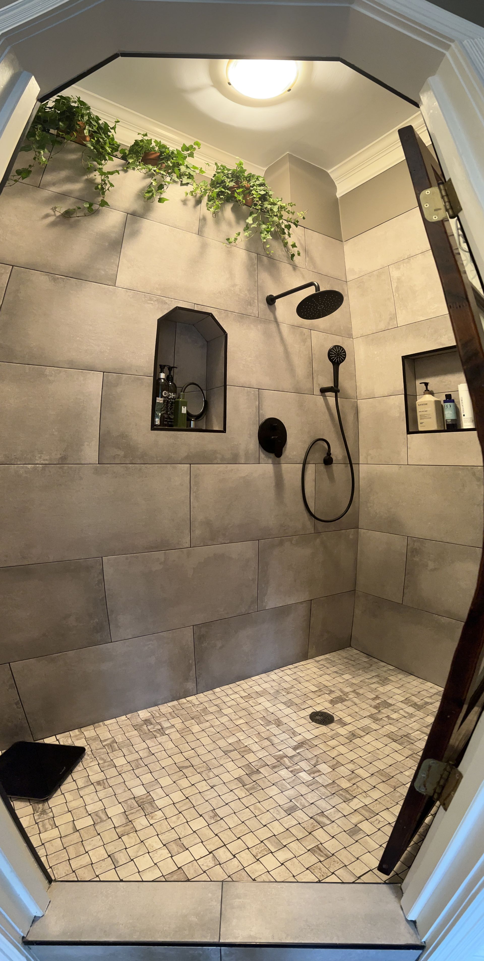modern shower room