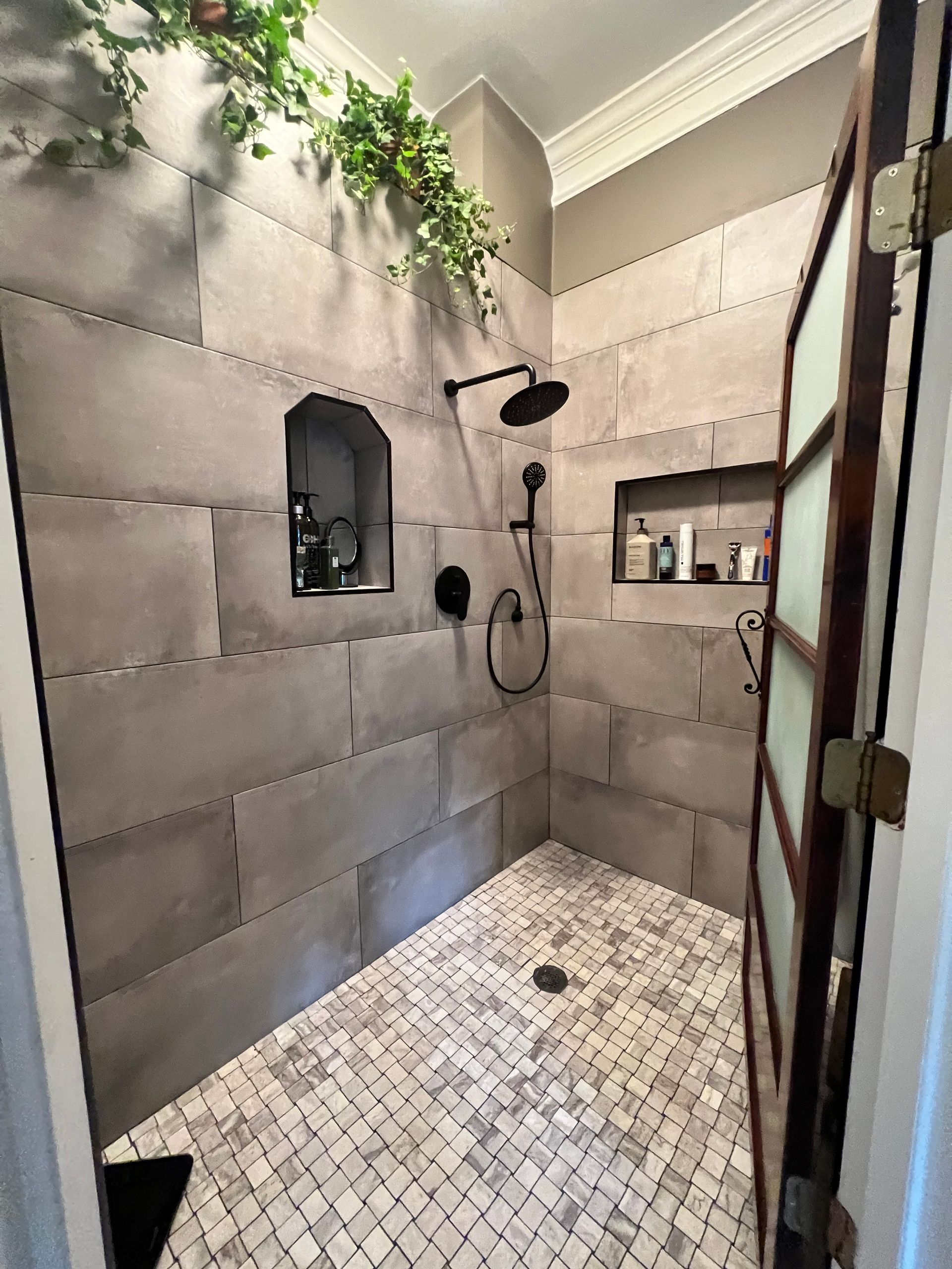 modern shower room