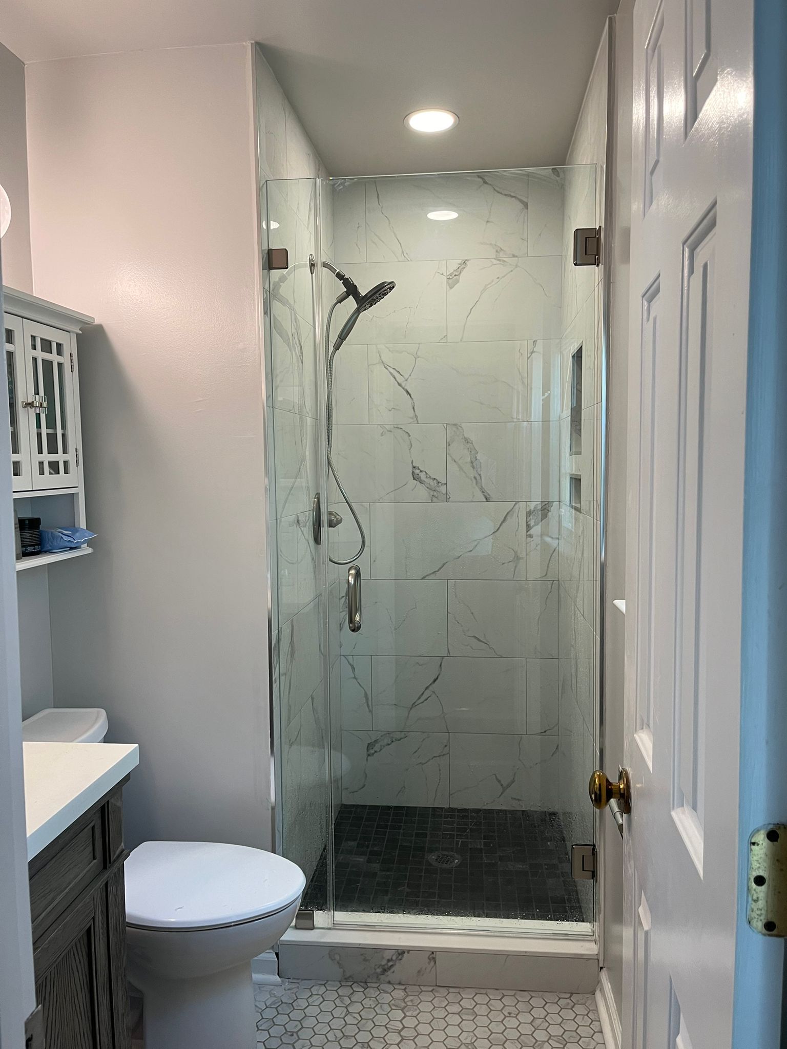 modern shower room