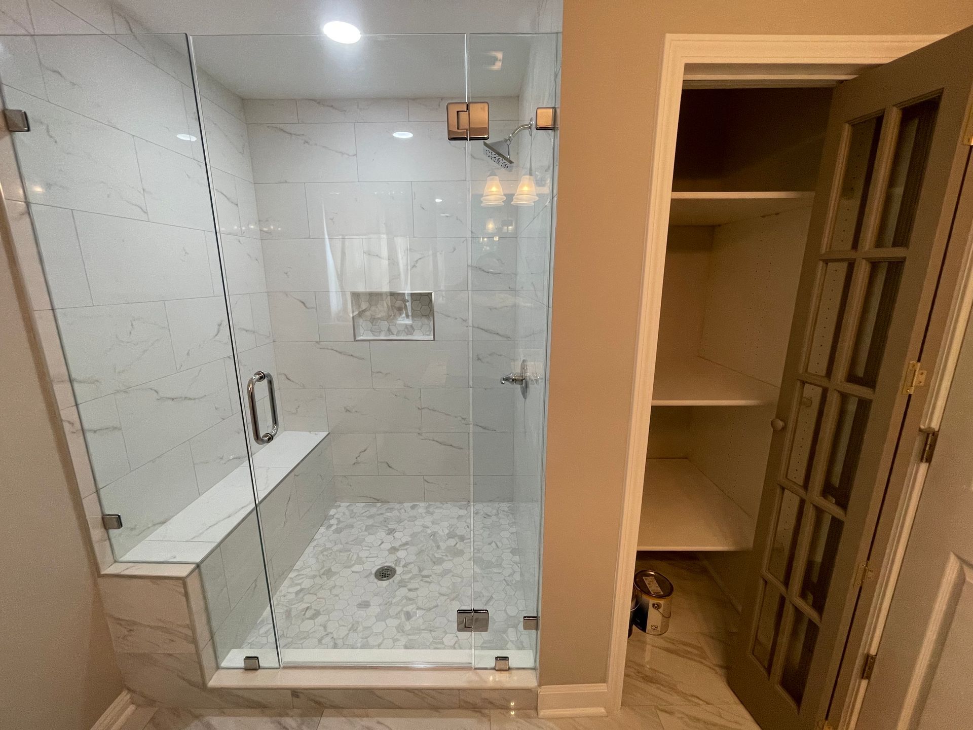 modern shower room