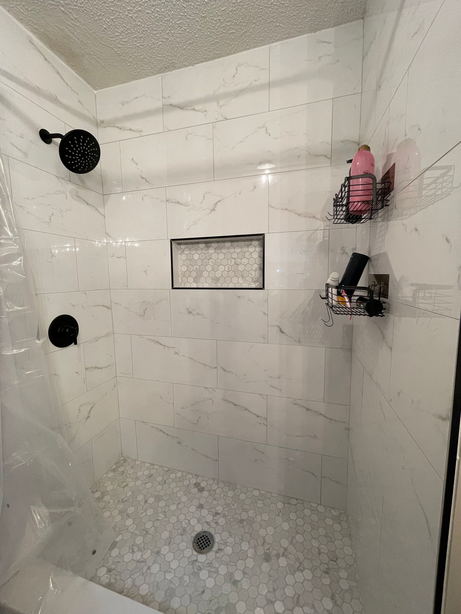 modern shower room