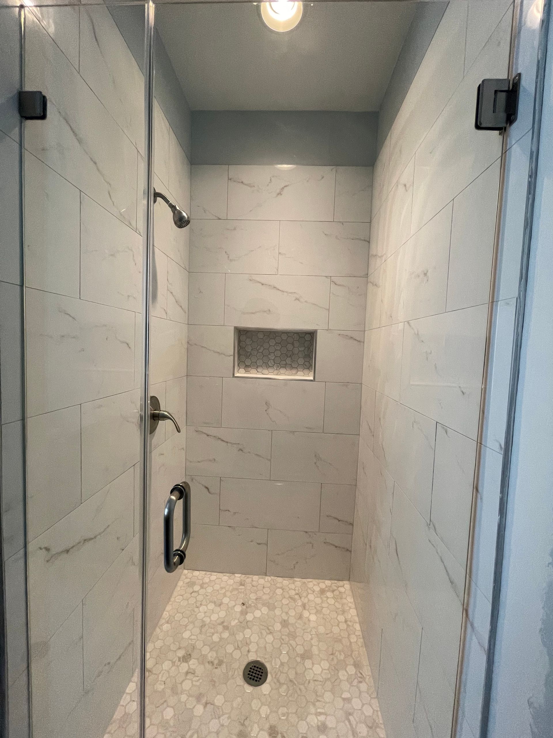 modern shower room
