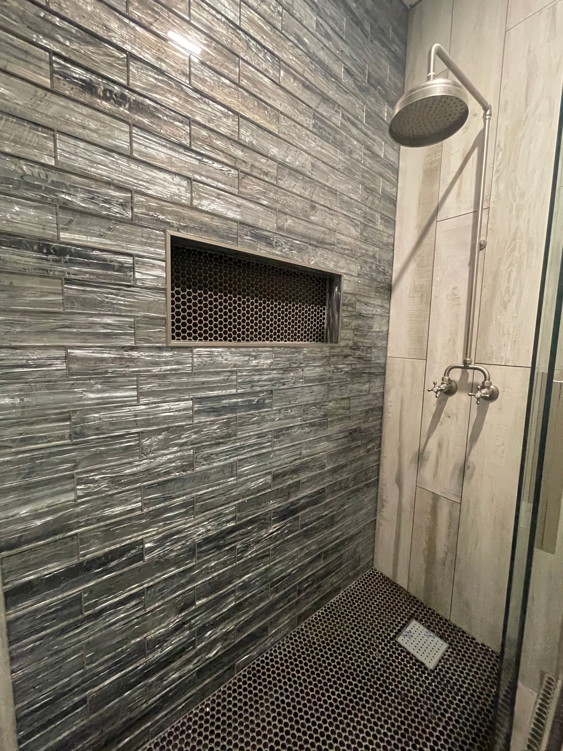 modern shower room