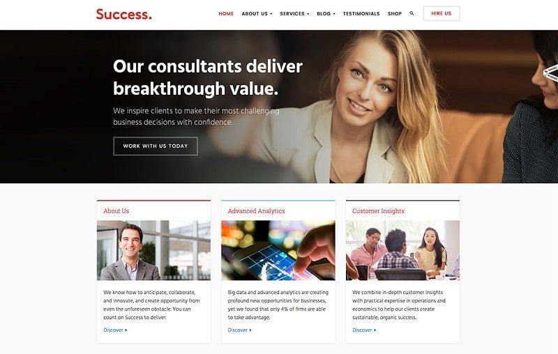 Web Design Tips for Responsive Business Consulting Website