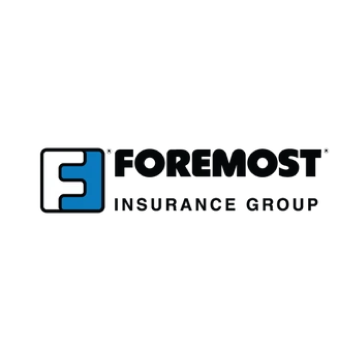 Foremost Insurance Group logo with blue and black emblem on white background