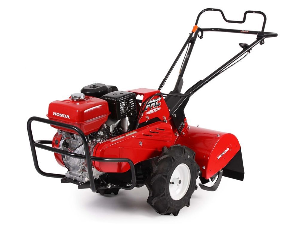 A Red Lawn Mower With A Honda Engine — Red Shed Hire In Wauchope, NSW
